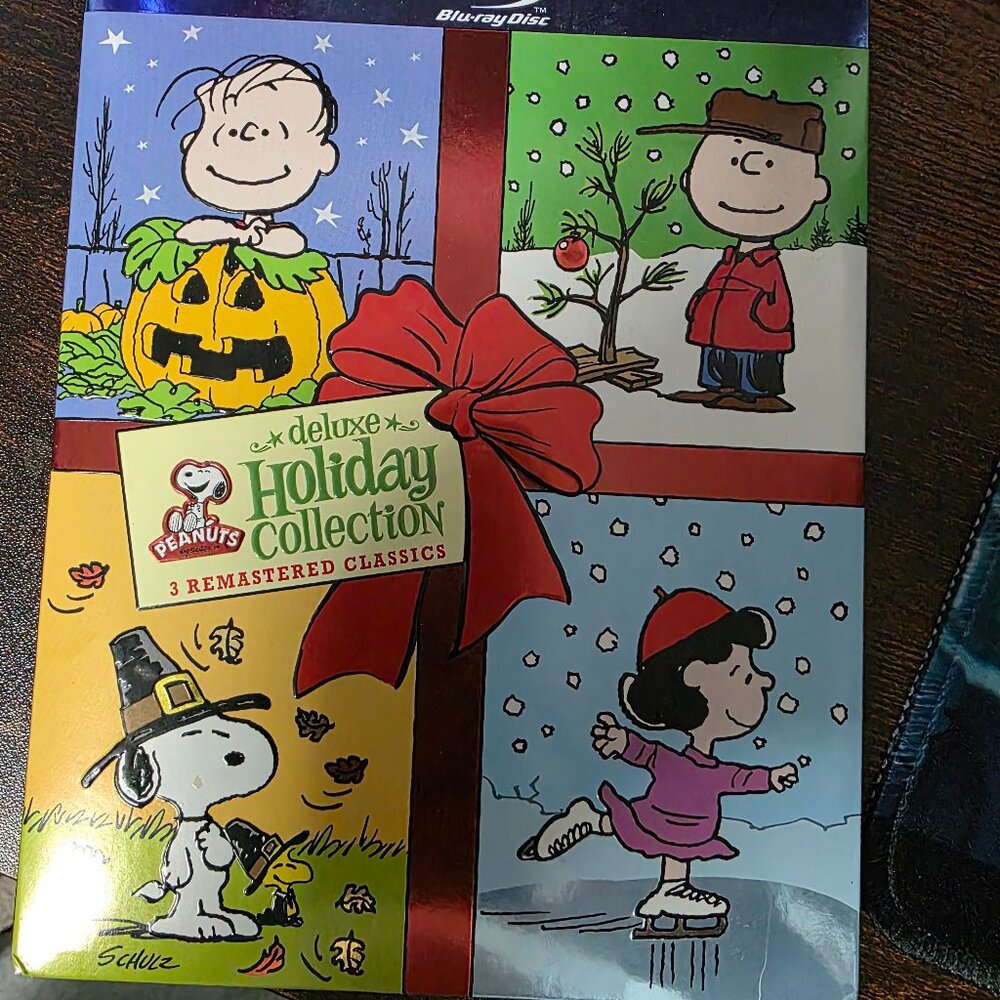 Charlie Brown 3 holiday classics Blu Ray